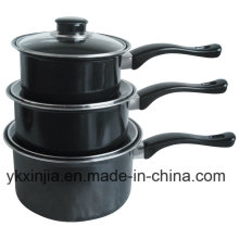 Aluminium Carbon Steel Non-Stick Sauce Pan Cookare Set